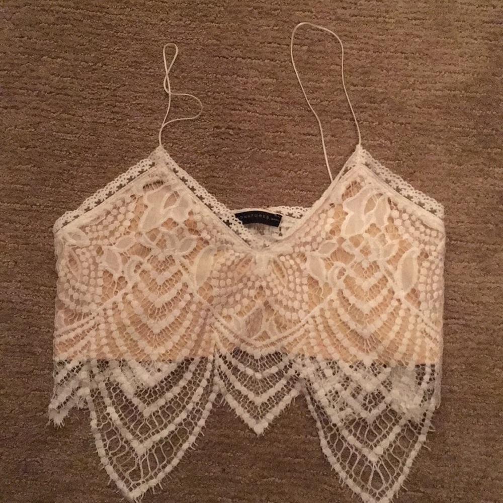 Sexy lace top